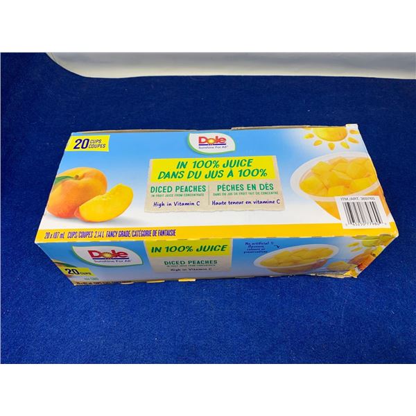 Dole Diced Peaches (20 x 107ml)