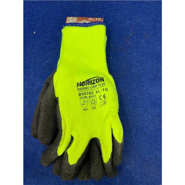 Horizon XL Rubber Therno-Grip Work Gloves