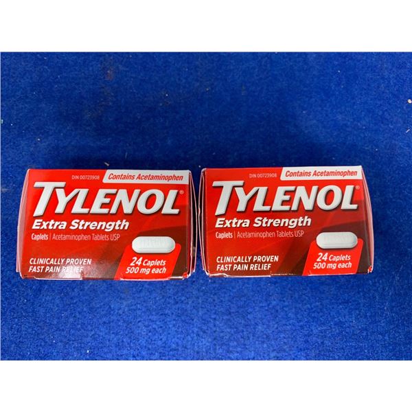 Tylenol Rapid Release 500mg - 2 x 24ct