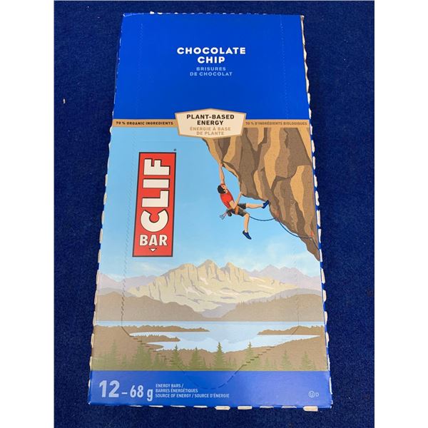 Clif Bars Chocolate Chip 12 x 68g box