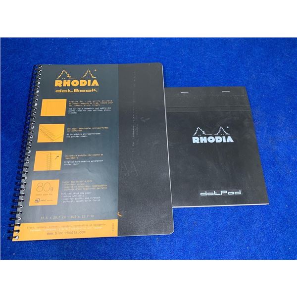 Rhodia Dot Book Note pads lot of 2