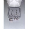 Image 1 : Pair Of Ladies Silver Earrings