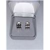 Image 1 : Pair Of Ladies Silver Earrings