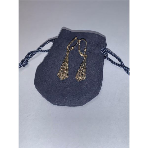 Ladies 14Kt Gold Earrings