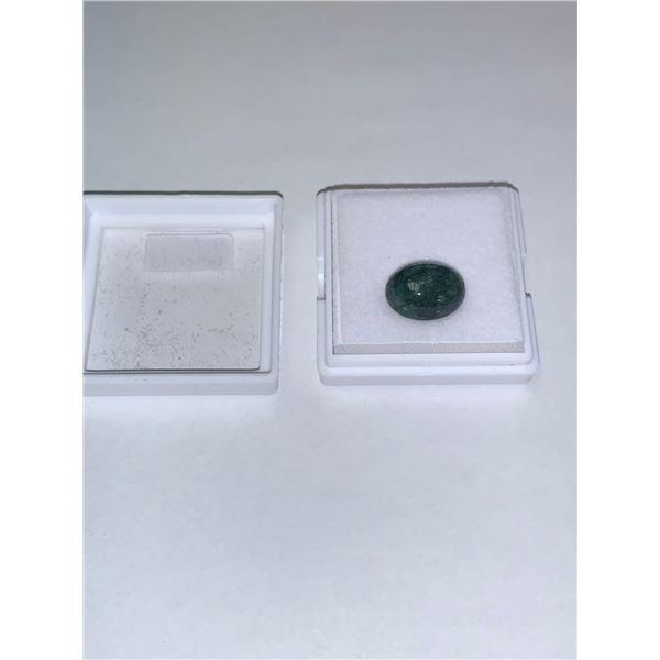 9 CT Oval Cabochon Emerald Ready For Jewellery Setting (Treated)