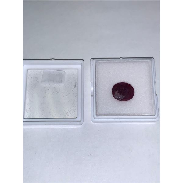 10.25 CT Oval Ruby Ready For Jewellery Setting (Treated)