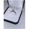 Image 1 : Ladies .60 Carat Solitaire Moissanite 10K Gold Engagement Ring