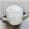 Image 2 : Silver Moonstone Ladies Ring - Retail Value $140.00