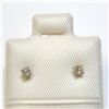 Image 1 : 14K Yellow Gold Diamond Stud Solitaire Earring Set Suggested Retail Value $240.00