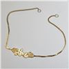 Image 1 : 14K Gold 1.06g, 6.5 inch Bracelet/chain no clasp Suggested Retail Value $400.00