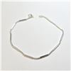 Image 1 : Silver 7.5 inch bracelet Suggested Retail Value $40.00