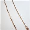 Image 2 : 18K Rose Gold 16 inch necklace Suggested Retail Value $320.00
