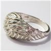 Image 2 : Silver Ring (~Size 7)(Ring is resizable for $40) (~length 0inches) (~weight 3.84g), Suggested Retail