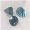 Image 1 : Natural Blue Zircon(2.5ct) (~Size 0) (~length 0inches), Suggested Retail Value $200 (Estimated Selli