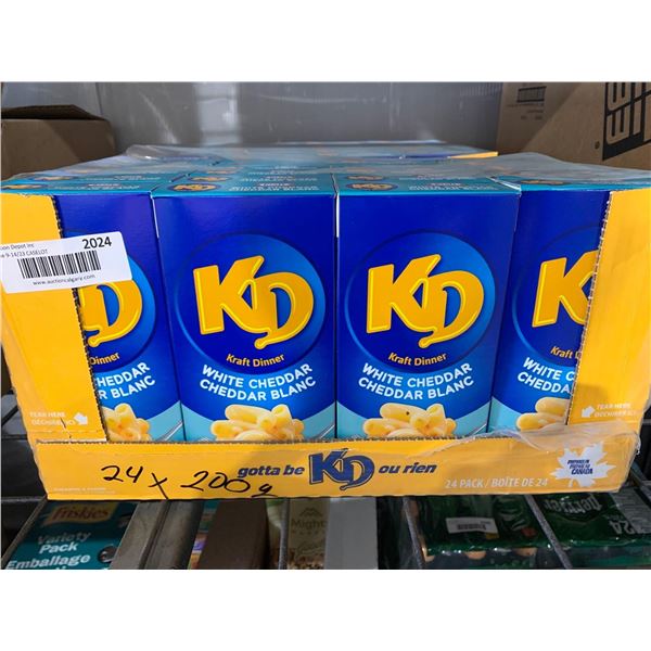 CASE LOT - Kraft Dinner White Cheddar 24 x 200g