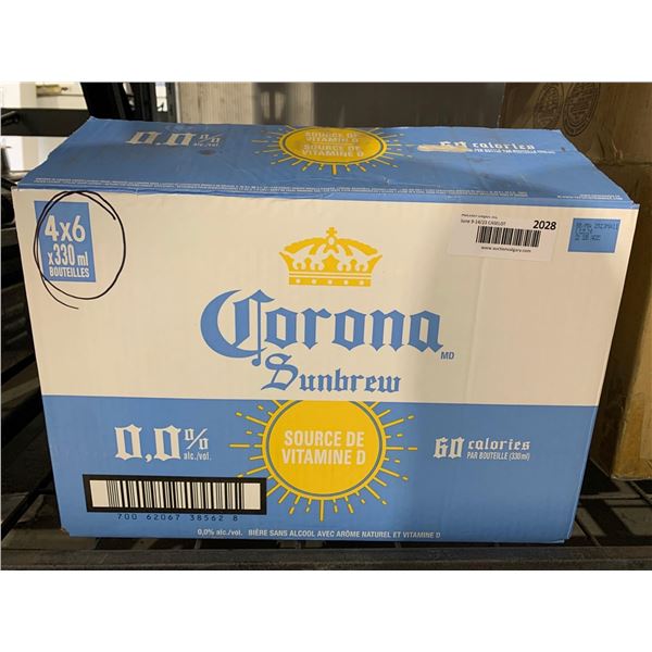 CASE LOT - Corona Sun Brew 4 x 6 x 330ml