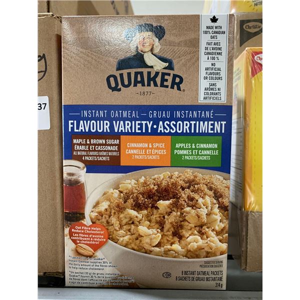 CASE LOT - Quaker Flavour Variety Pack 12 x 314g