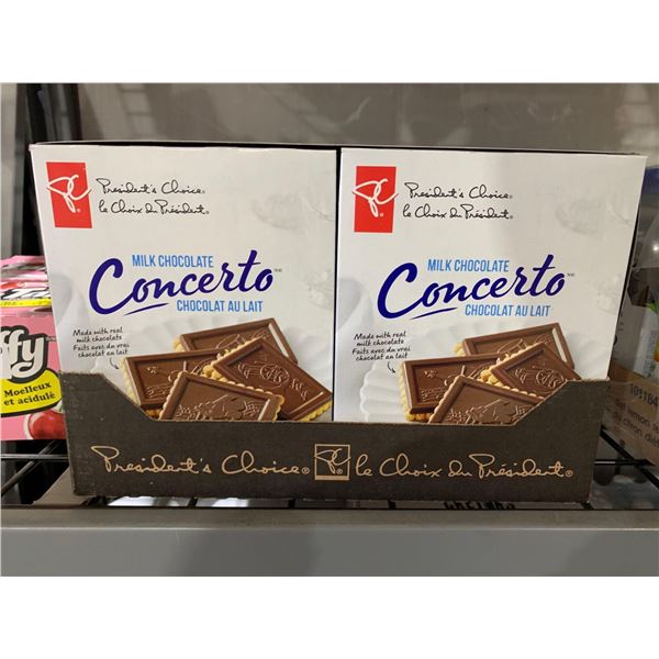 CASE LOT - Milk Chocolate Concerto Cookies 12 x 240g