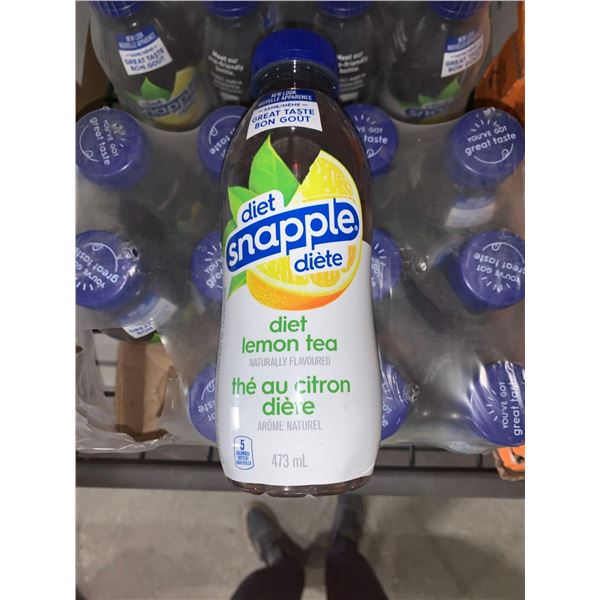 CASE LOT - Diet Snapple 12 x 473ml