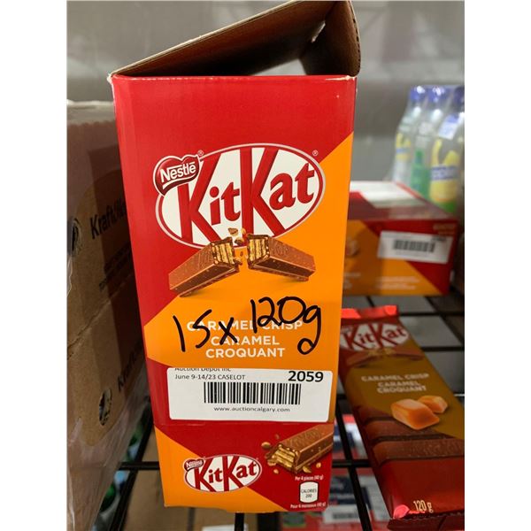 CASE LOT - Kit Kat Caramel Crisp 15 x 120g