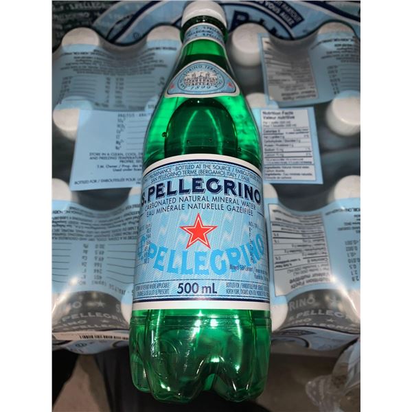 CASE LOT - S.Pellegrino Carbonated Water 24 x 500ml