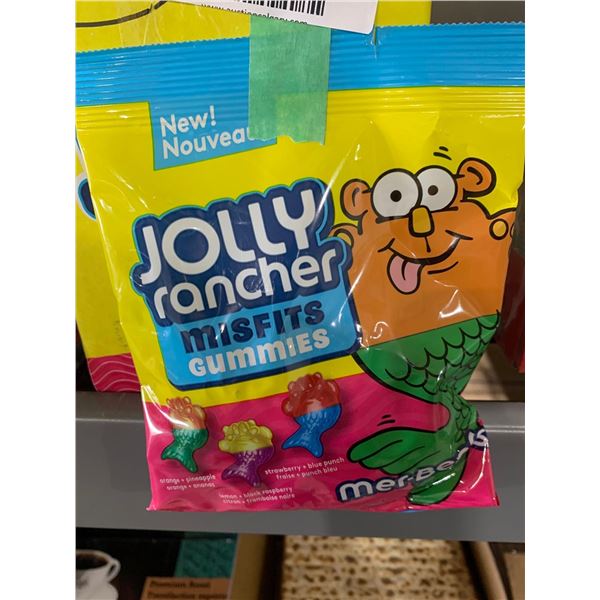CASE LOT - Jolly Rancher Misfits Gummies 10 x 182g