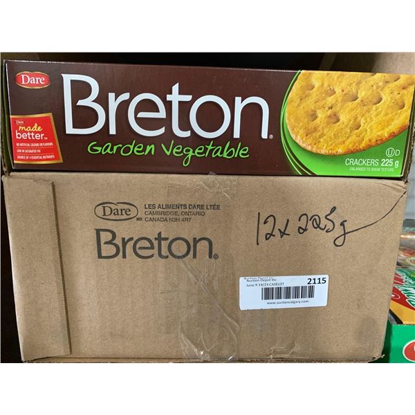 CASE LOT - Breton Garden Vegetable 12 x 225g