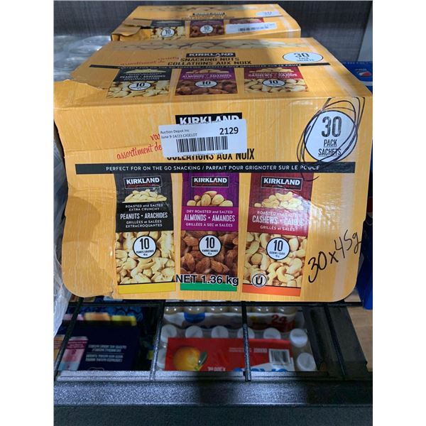 CASE LOT - Kirkland Assorted Peanuts 30 x 45g