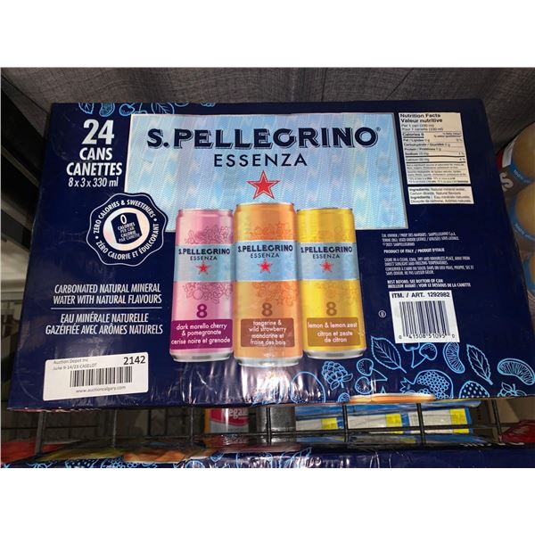 CASE LOT - S.Pellegrino Essenza 8 x 3 x 330ml