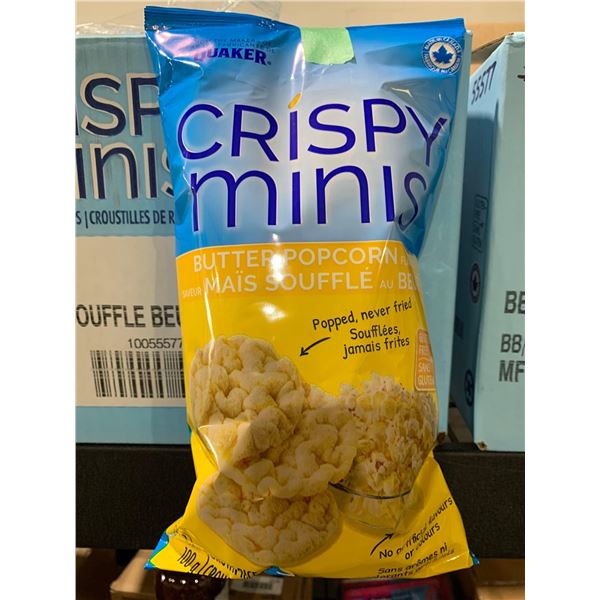 CASE LOT - Crispy Minis Butter Popcorn 12 x 100g