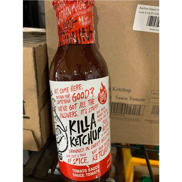 CASE LOT - Killa Ketchup Tomato Sauce 6 x 350ml