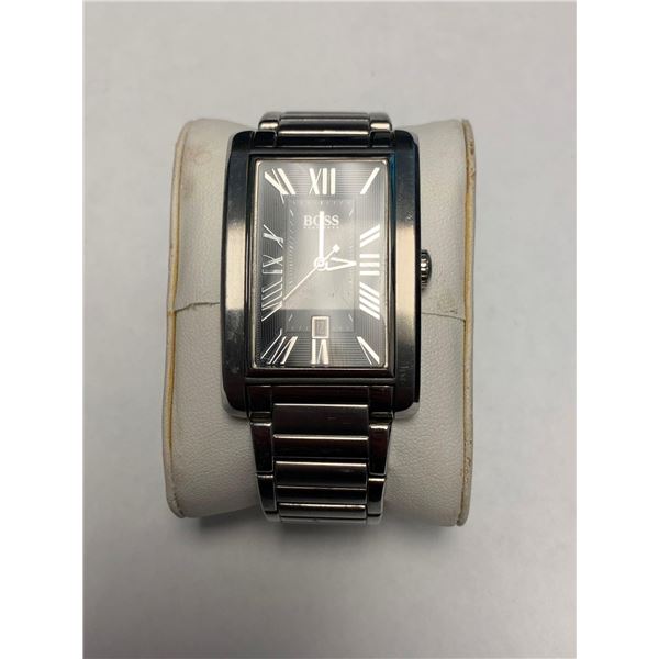 Hugo Boss Gents Date Faced Wrist Watch in Box