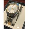Image 2 : NEW Bulova Model 96B121 Gents two Tone Date Face Wrist Watch with Box