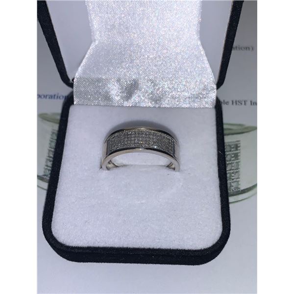 Natural Diamond .70 Carat Multi Diamond 10 K Gold Ladies Band with appraisal certificate $4400.00