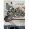 Image 1 : Chicago Metallic Stainless Steel Measuring Cups & Spoons