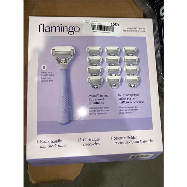 Flamingo Lilac Razor Set