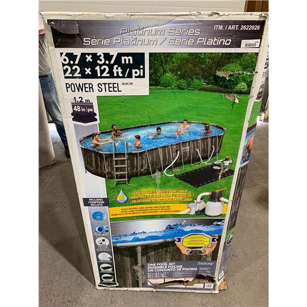 Brand NEW Bestway Platinum Series One Pool Set NO Pump/ Filter