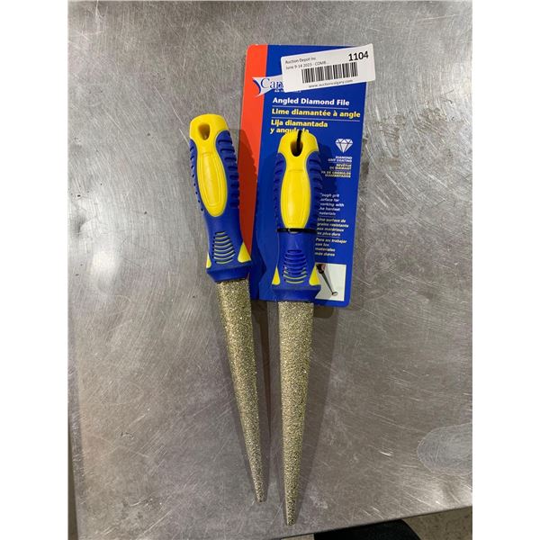 Capitol Angled Diamond File Lot of 2