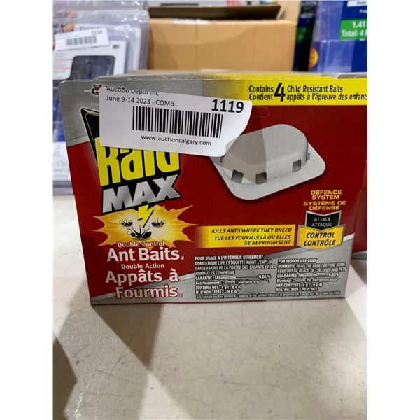 SCJohnson Raid Max Ant Baits Lot of 6