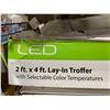 Image 3 : Feit Electric Ultra Slim Backlit Design LED 2ftx4ft Lay-In Troffer w/ Selectable Color Temperatures