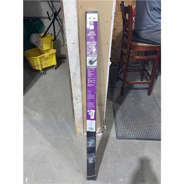 Climaloc Garage Door Seal Bottom Double-Car Black