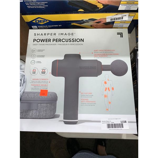 Sharper Image Power Percussion Deep Tissue Massager