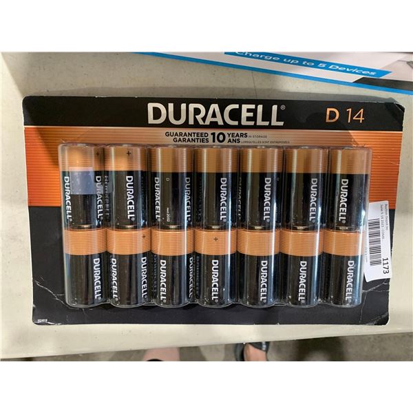 Duracell D Size Batteries 14 Pack