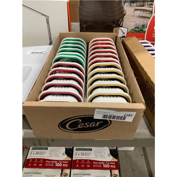 Cesar 3 Variety Pack Loaf in Sauce 100g x 24 Dog Food