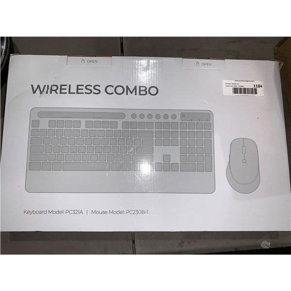 Wireless Combo Keyboard & Mouse Model PC321A