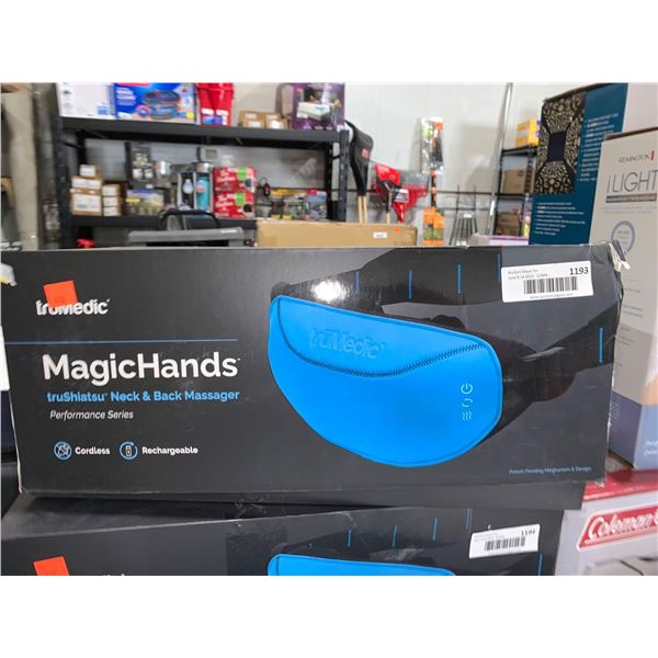 Trumedics Magic Hands TruShiatsu Neck & Back Massager