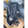Image 2 : Wilson A360 Lefthand Throw 13" Infielders Glove with Velcro Closure