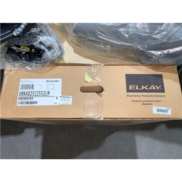 Elkay Lustertone Classic Stainless Steel 25" x 22" x 5-1/2" Single Bowl Drop-in Classroom ADA Sink