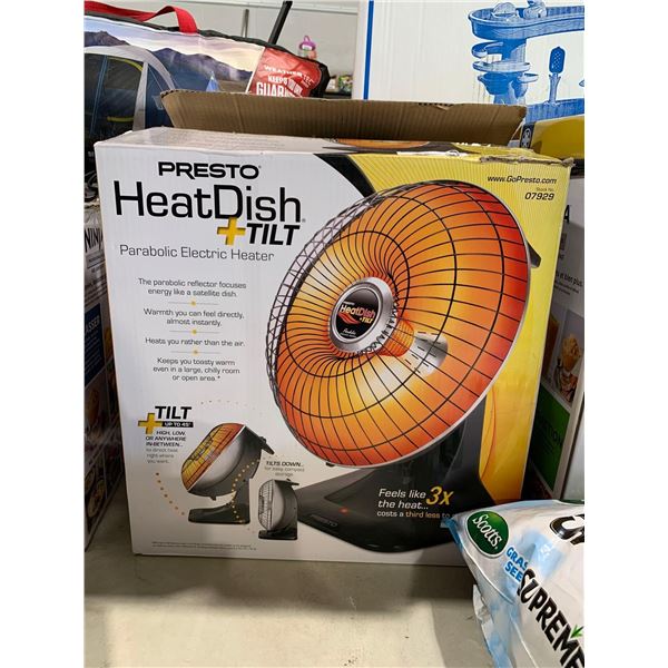 Presto Heat Dish  +Tilt