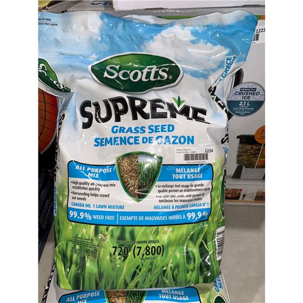 Scotts Supreme Grass Seeds 4 kg